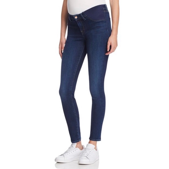 J Brand Denim - J Brand Mama J Super Skinny Maternity Jeans Indigo